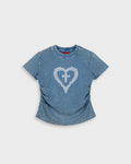 Cross Heart Baby Tee
