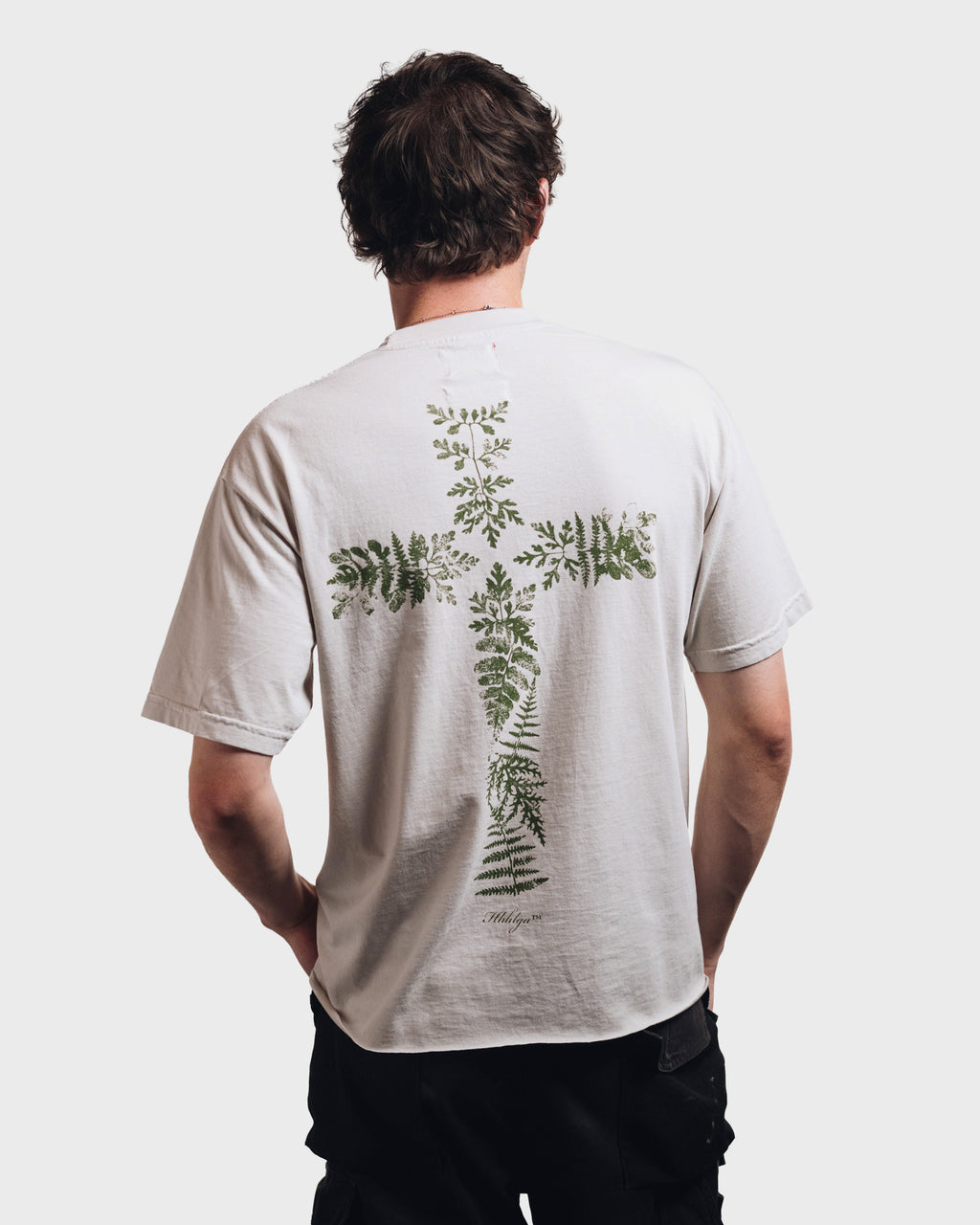 Leaves Cropped Tee
