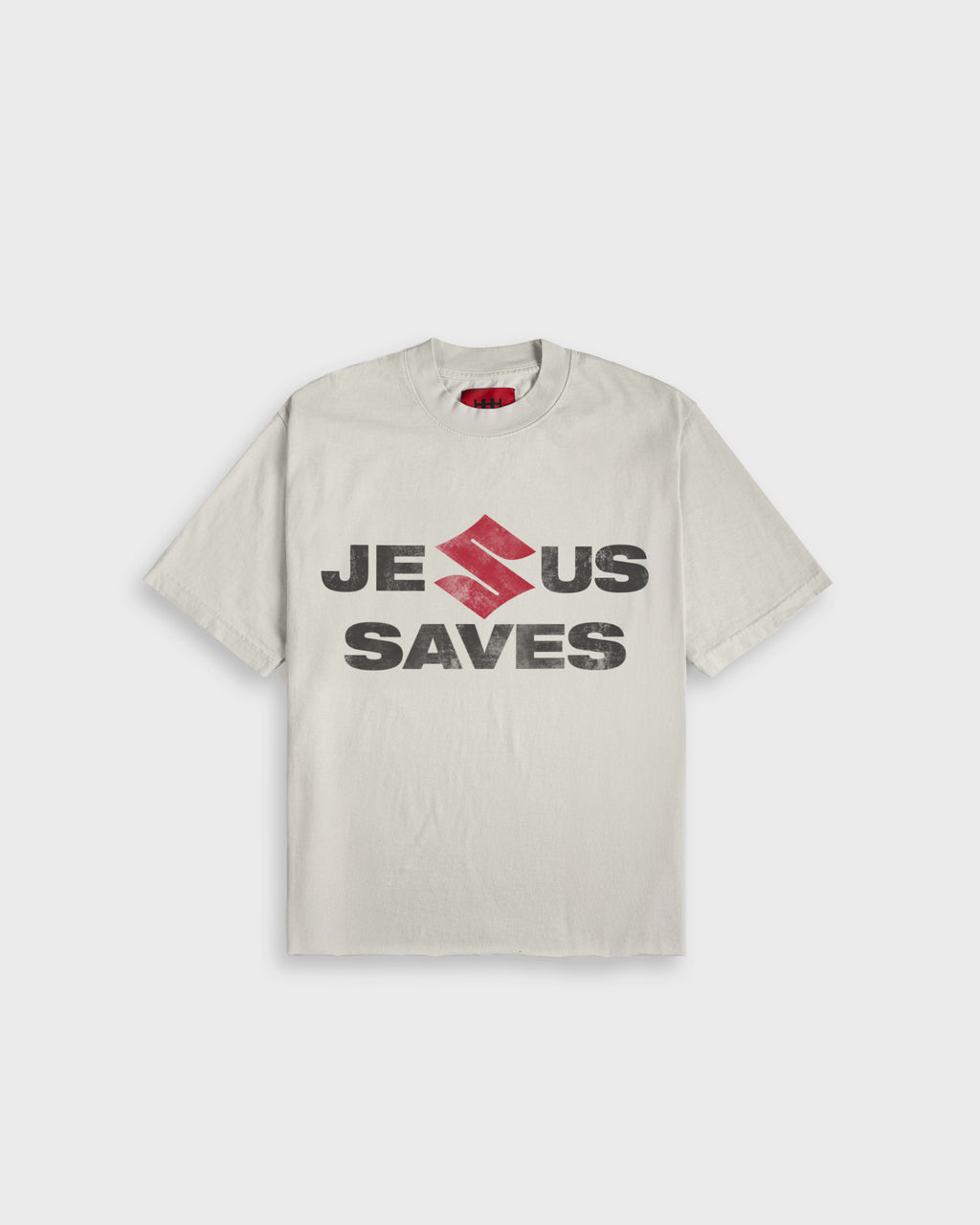 Jesus Saves Cropped Tee