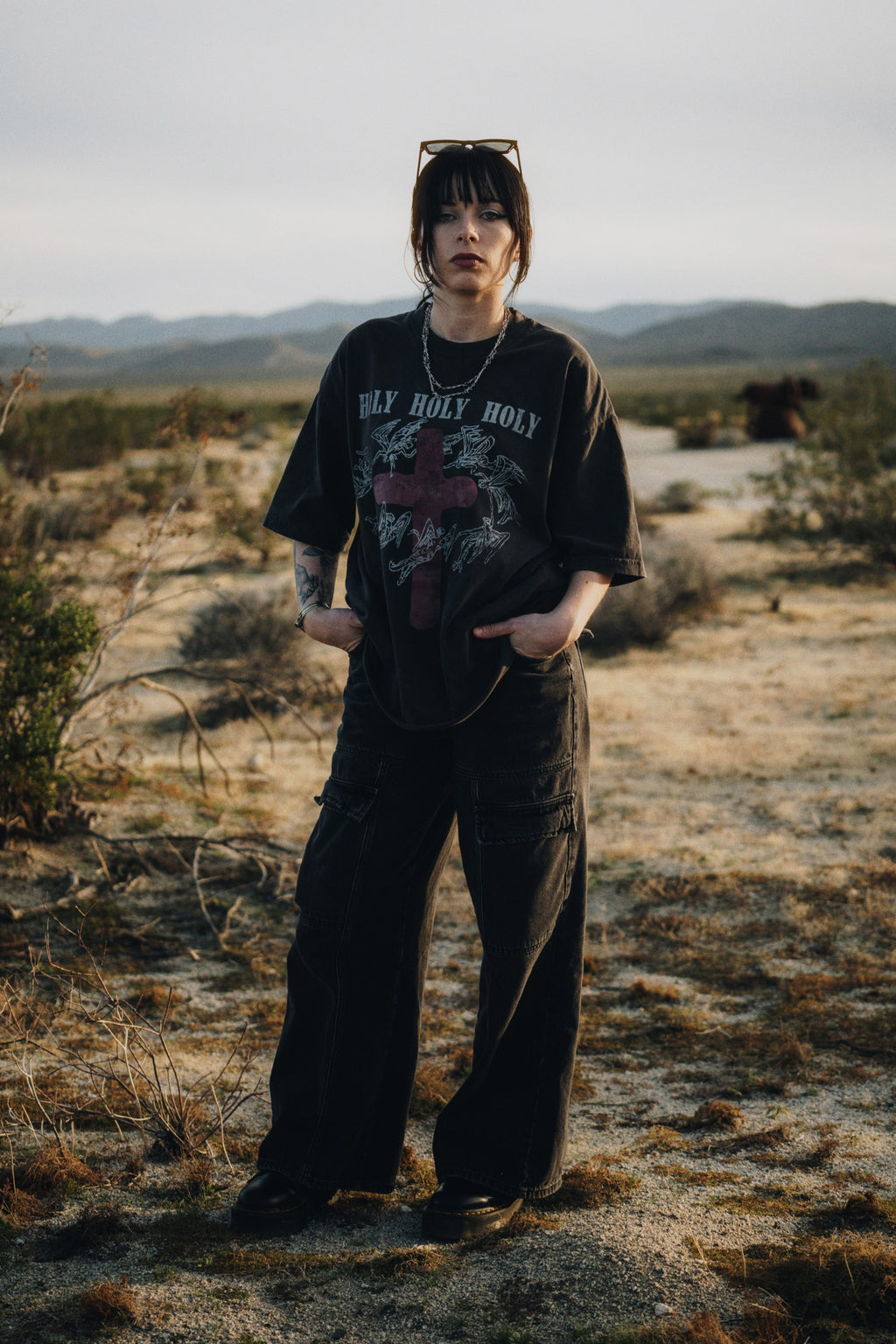 Holy Angels Cropped Tee