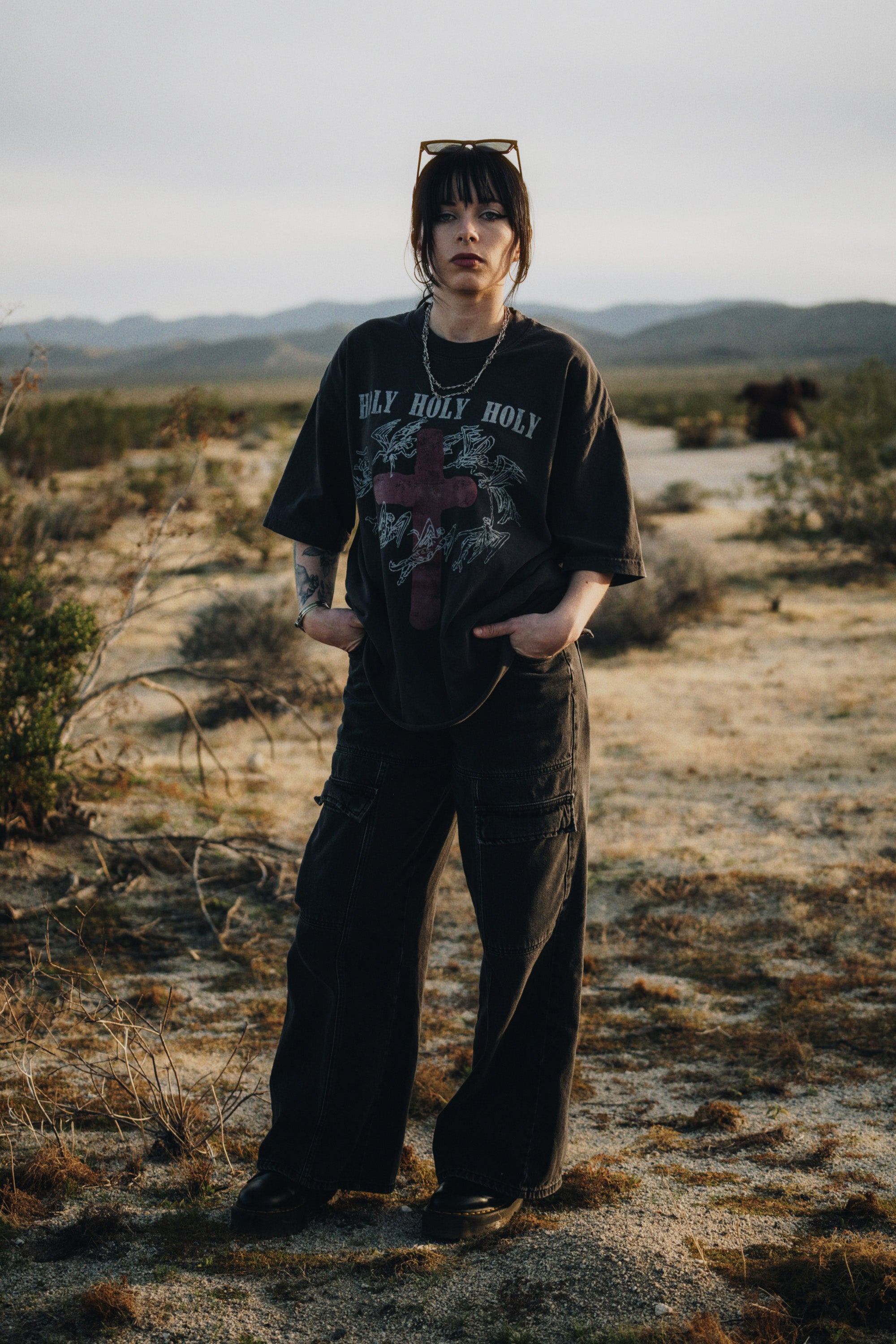 Holy Angels Cropped Tee