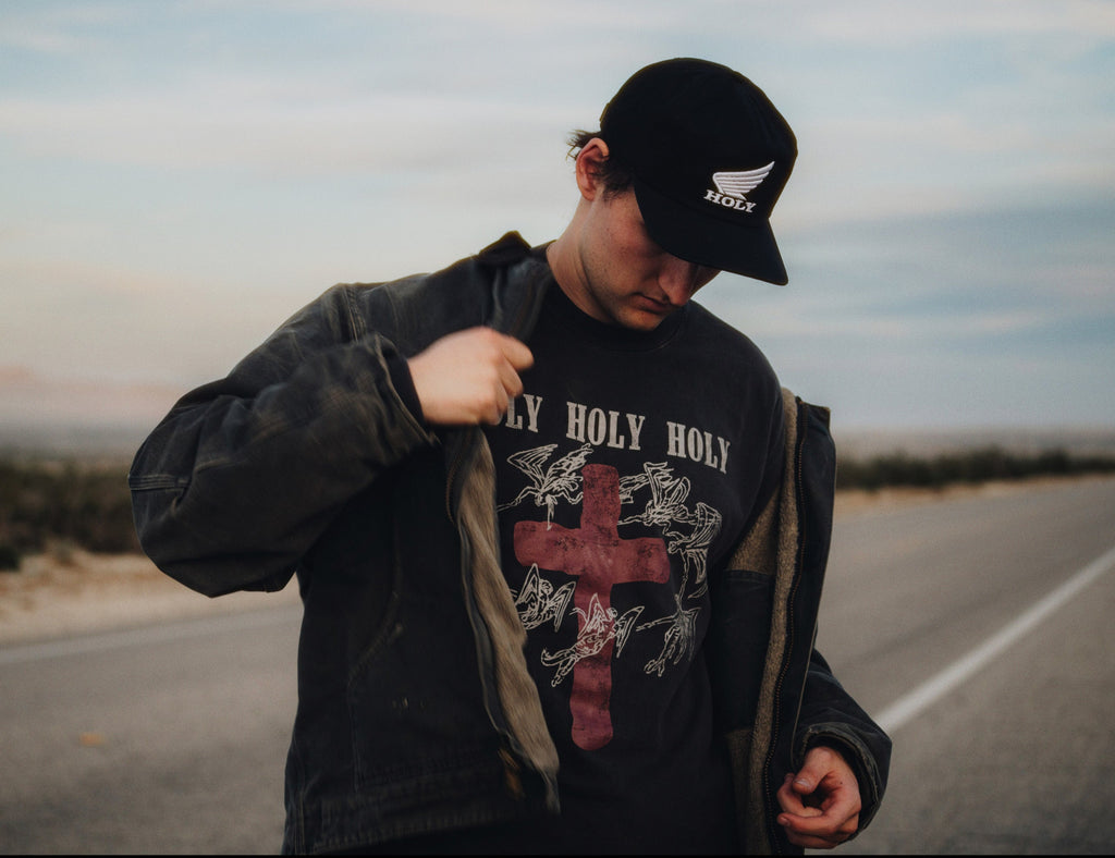 Holy Angels Cropped Tee