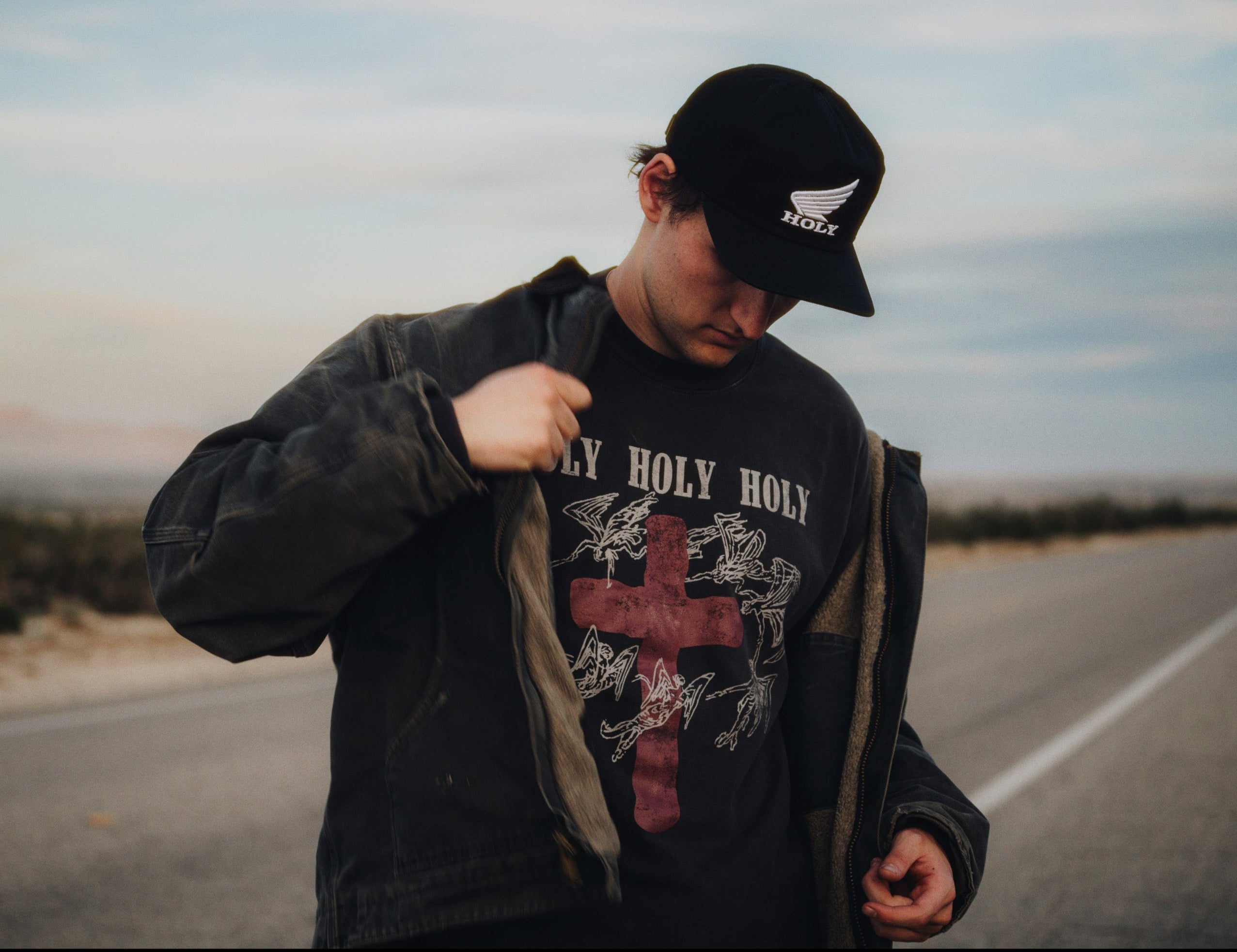 Holy Angels Cropped Tee