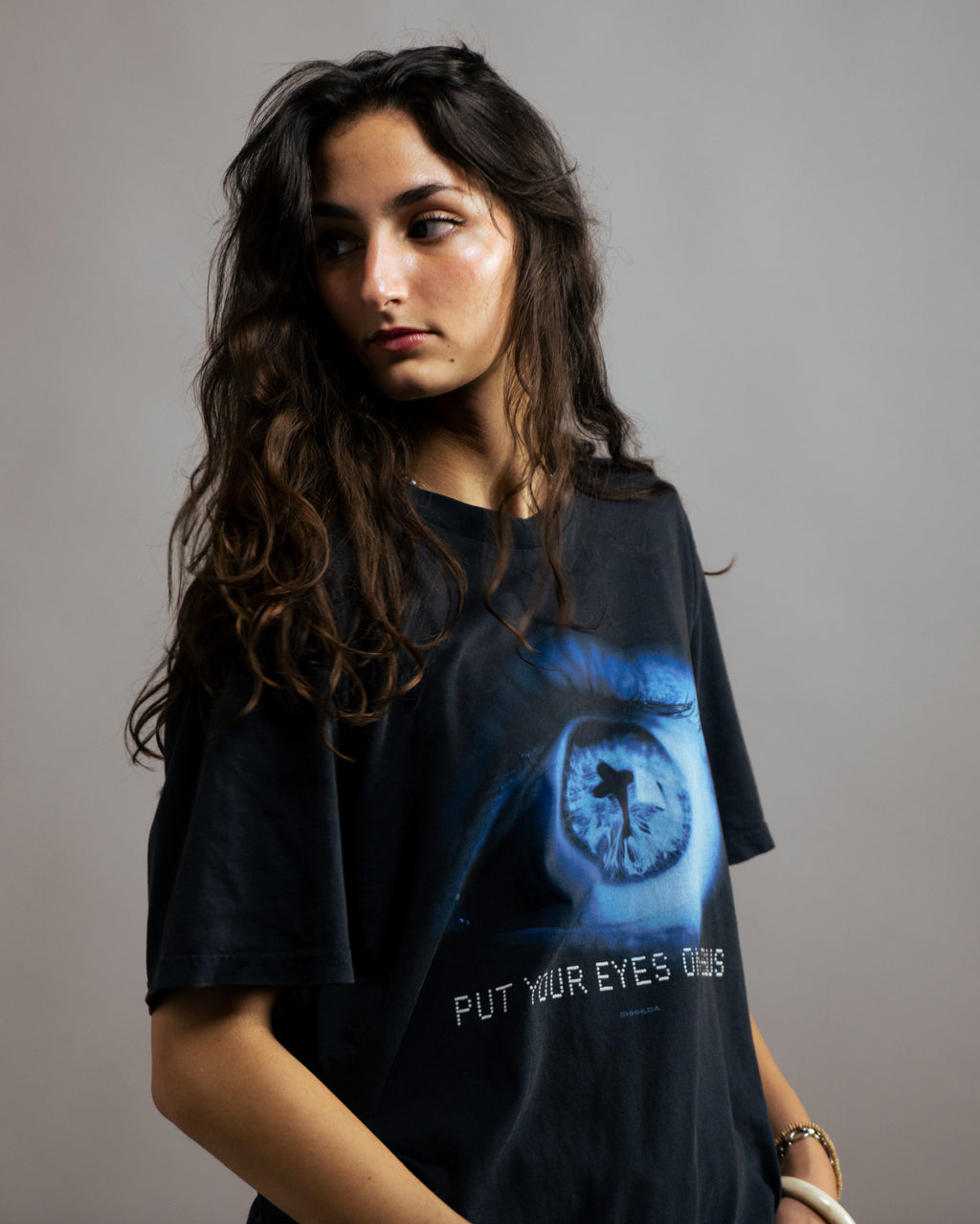 Eyes On Jesus Cropped Tee