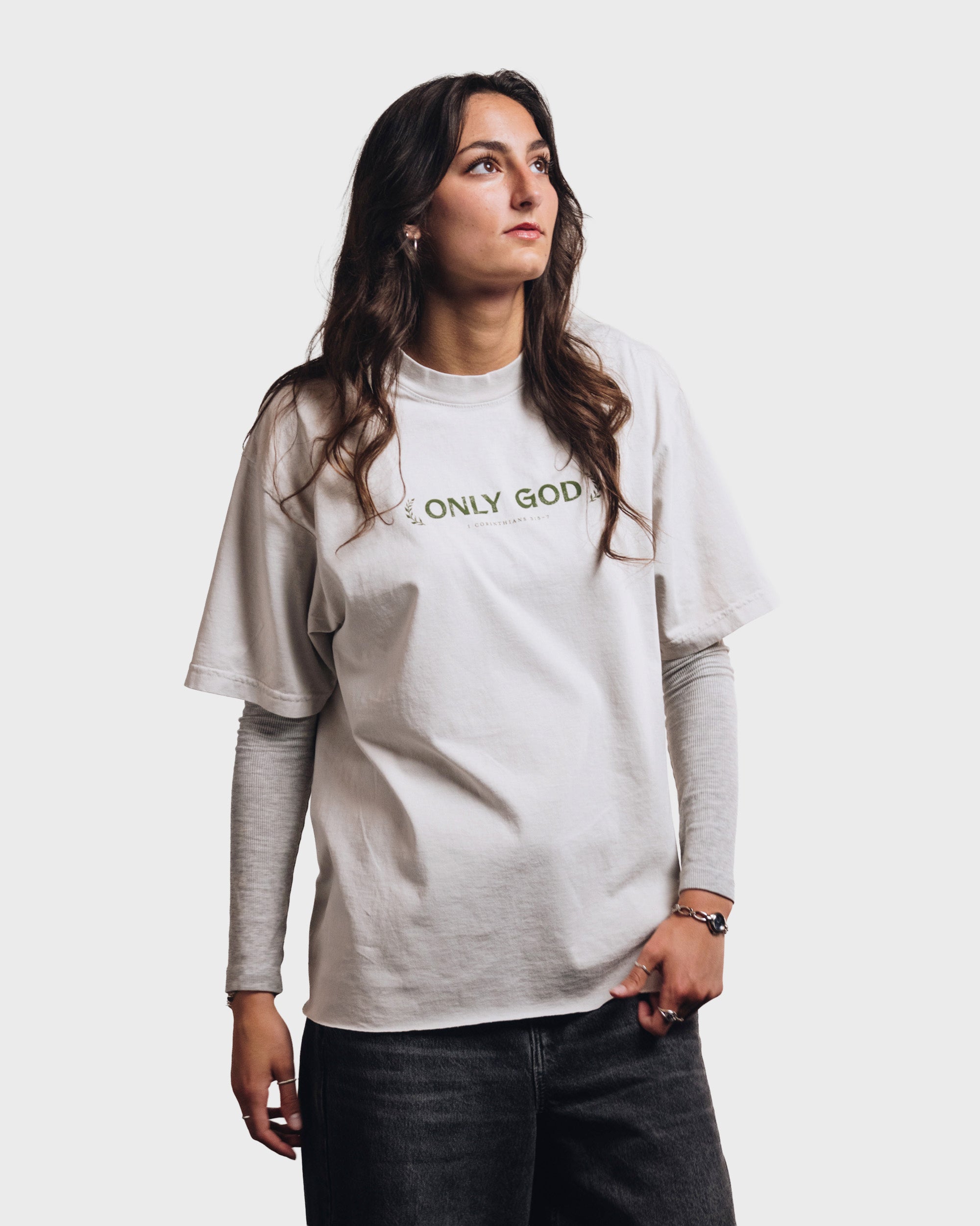 Leaves Cropped Tee