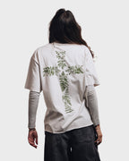 Leaves Cropped Tee