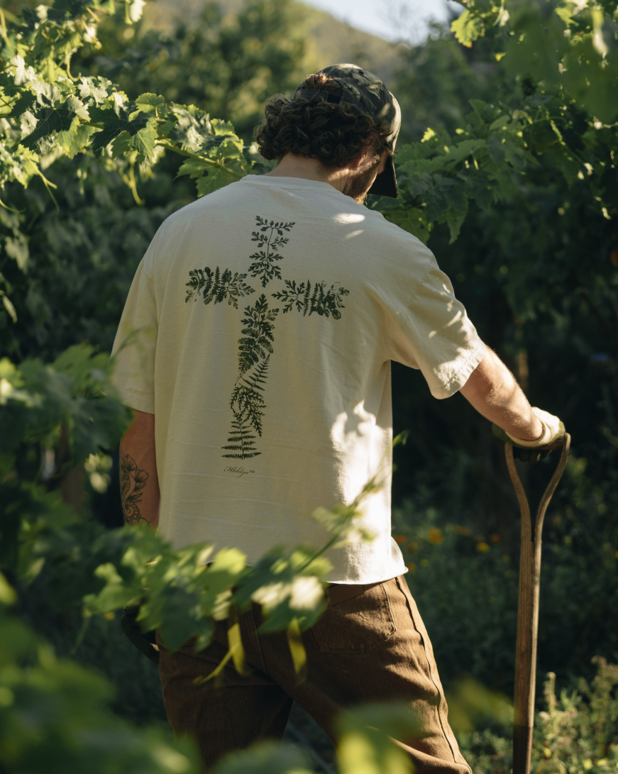 Leaves Cropped Tee