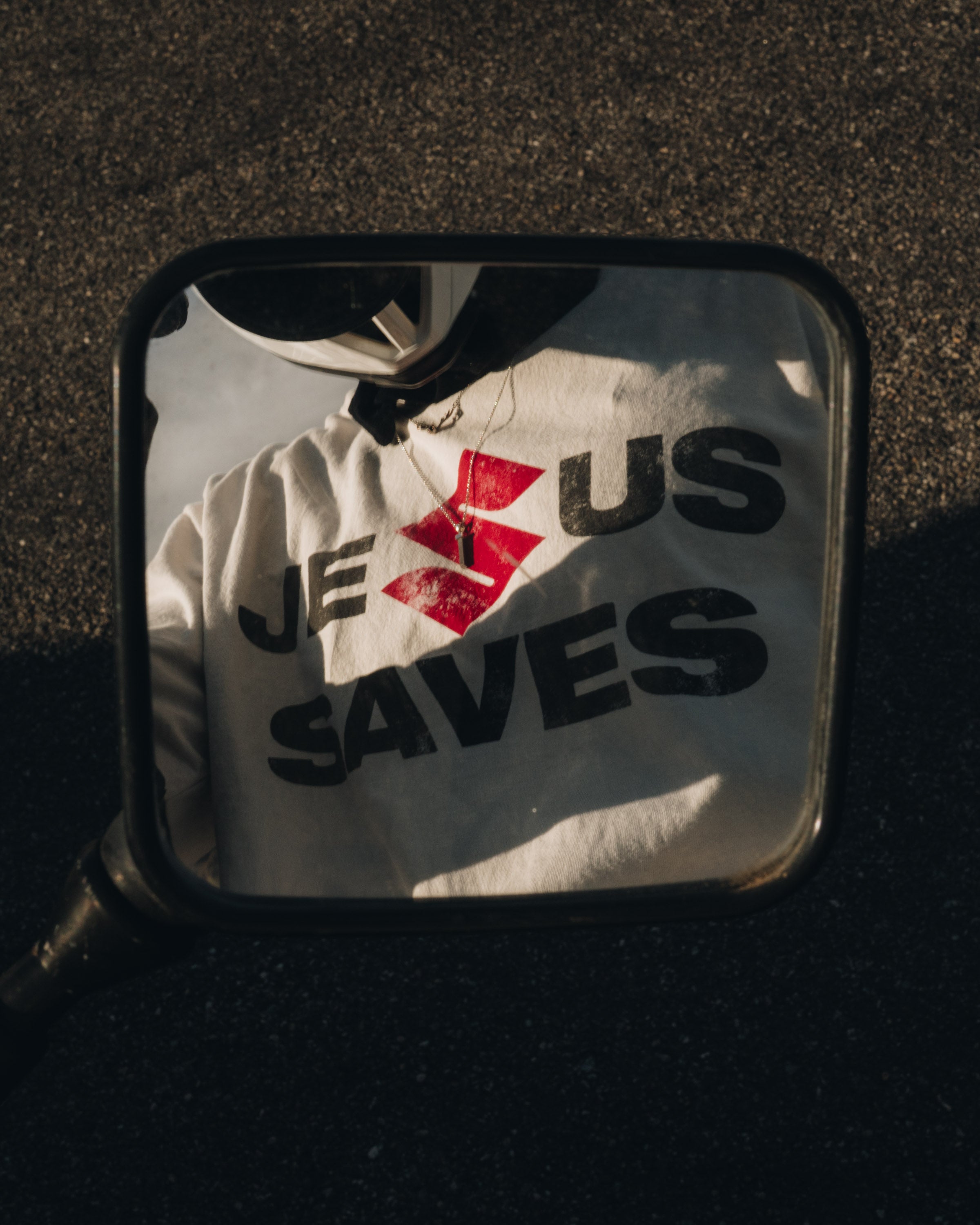 Jesus Saves Cropped Tee
